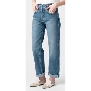 RE/DONE NWT Double Yoke Jean Rigid Classic High Rise Jeans Straight Leg Size 26